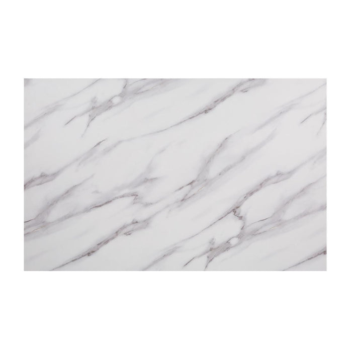 Style: Marble Effect. Size: 1100(W) x 700(D)mm. Pre-drilled