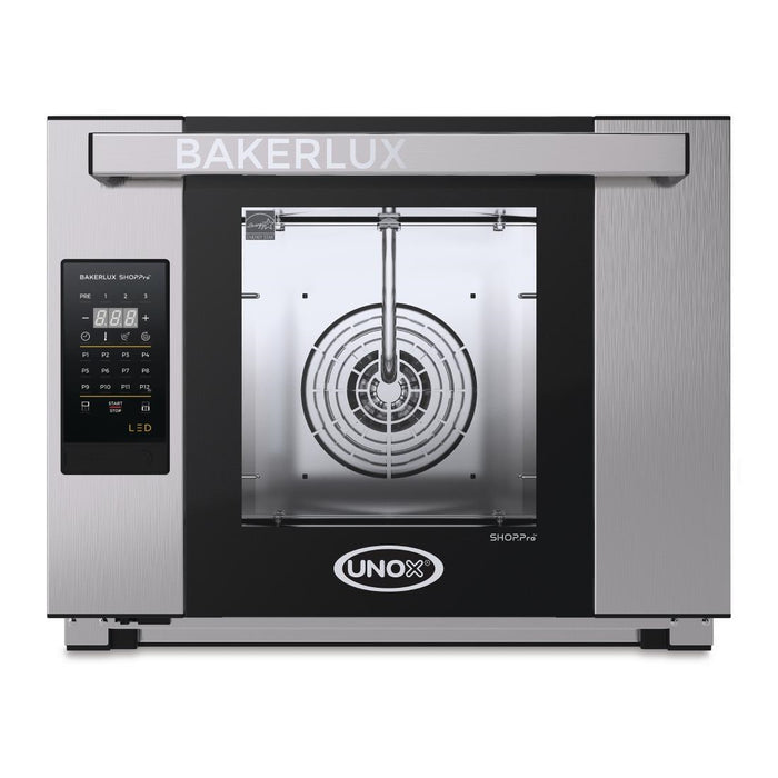 2.9kW. Capacity: 4x 460x330mm trays