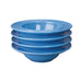 Olympia Heritage Raised Rim Bowls Blue 205mm (4 Pack) Olympia