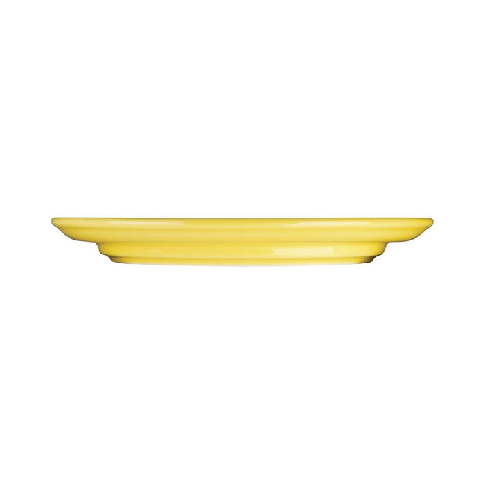 Olympia Heritage Raised Rim Plates Yellow 203mm (4 Pack) Olympia