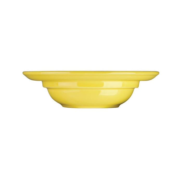 Olympia Heritage Raised Rim Bowls Yellow 205mm (4 Pack) Olympia