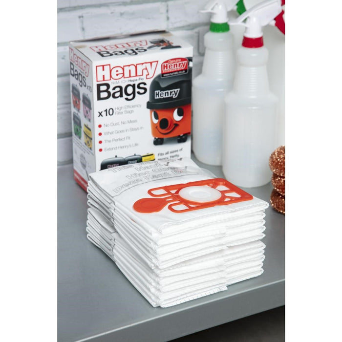 Numatic Henry Replacement Dust Bags (10 Pack) Numatic