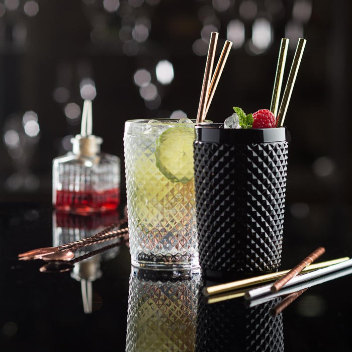 Utopia Biodegradable Paper Straws Gold (250 Pack) Utopia