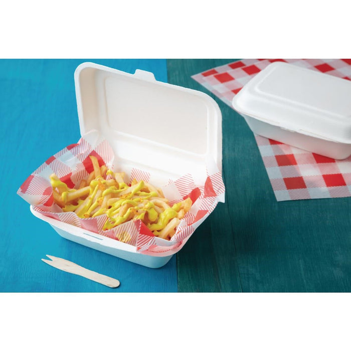 Fiesta Compostable Wooden Chip Forks (1000 Pack) Fiesta Compostable