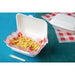 Fiesta Compostable Bagasse Hinged Food Containers 183mm (250 Pack) Fiesta Compostable