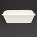Fiesta Compostable Bagasse Hinged Food Containers 183mm (250 Pack) Fiesta Compostable