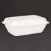 Fiesta Compostable Bagasse Hinged Food Containers 183mm (250 Pack) Fiesta Compostable