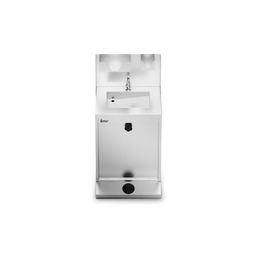 Sink height: 700mm. With splashback