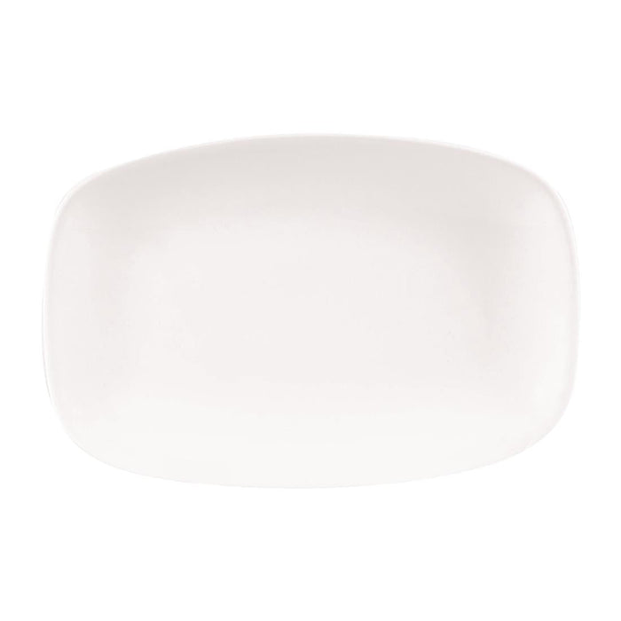 Churchill X Squared Oblong Plates White 157 x 237mm (12 Pack) Churchill
