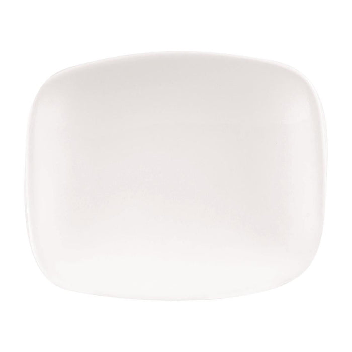 Churchill X Squared Oblong Plates White 126 x 154mm (12 Pack) Churchill