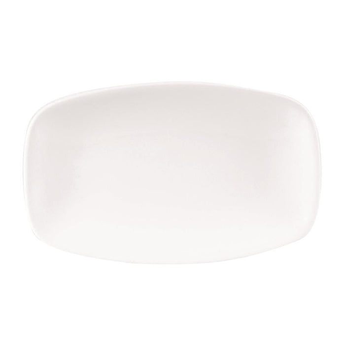Churchill X Squared Oblong Plates White 121 x 200mm (12 Pack) Churchill