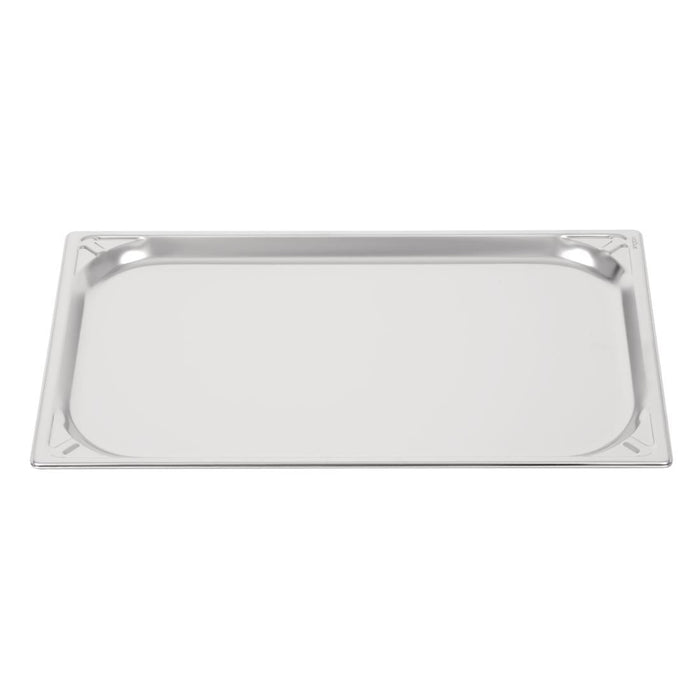 Vogue Heavy Duty Stainless Steel 1/1 Gastronorm Tray 20mm Vogue