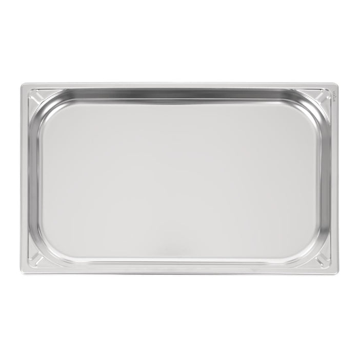 Vogue Heavy Duty Stainless Steel 1/1 Gastronorm Tray 40mm Vogue