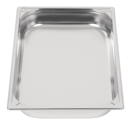 Vogue Heavy Duty Stainless Steel 1/1 Gastronorm Tray 65mm Vogue