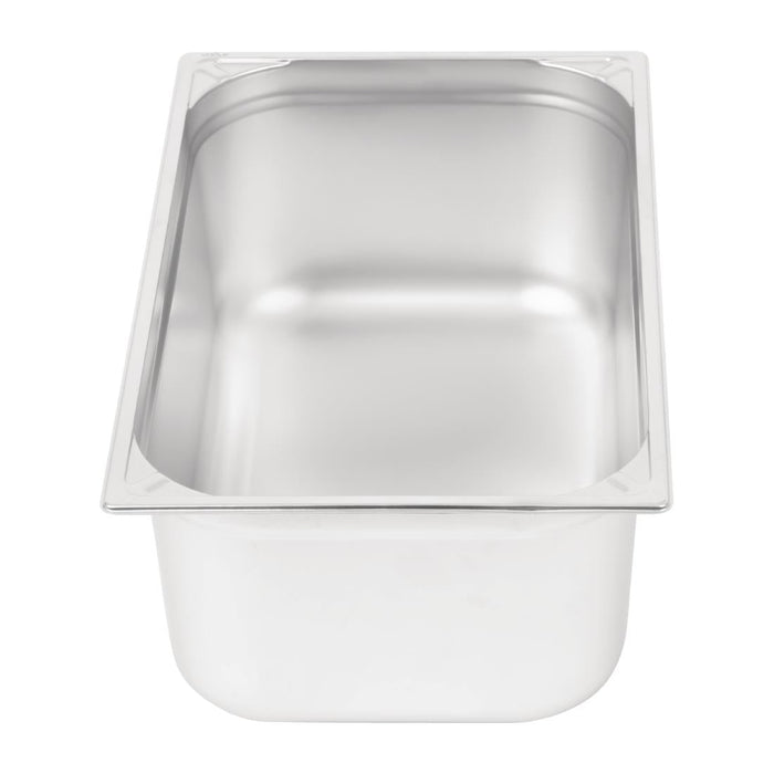 Vogue Heavy Duty Stainless Steel 1/1 Gastronorm Tray 200mm Vogue