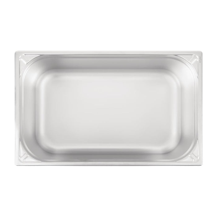 Vogue Heavy Duty Stainless Steel 1/1 Gastronorm Tray 200mm Vogue