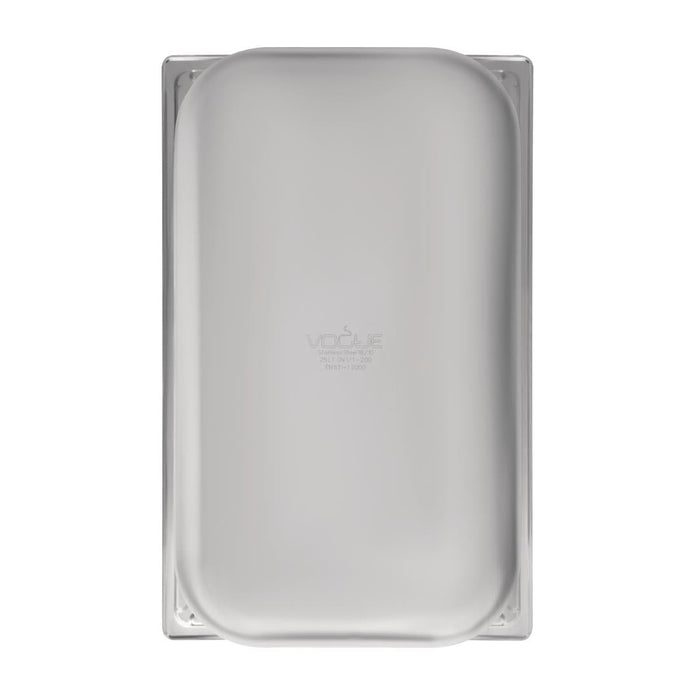 Vogue Heavy Duty Stainless Steel 1/1 Gastronorm Tray 200mm Vogue