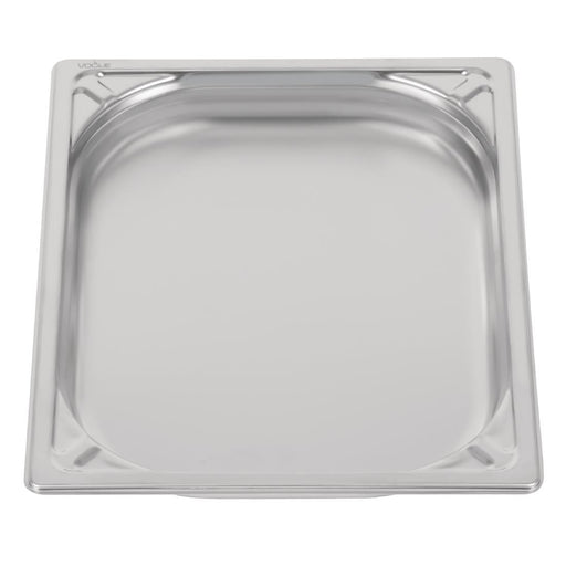 Vogue Heavy Duty Stainless Steel 1/2 Gastronorm Tray 40mm Vogue