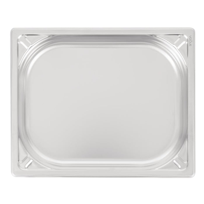 Vogue Heavy Duty Stainless Steel 1/2 Gastronorm Tray 40mm Vogue
