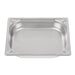 Vogue Heavy Duty Stainless Steel 1/2 Gastronorm Tray 65mm Vogue
