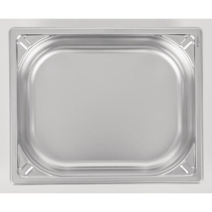 Vogue Heavy Duty Stainless Steel 1/2 Gastronorm Tray 65mm Vogue