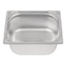 Vogue Heavy Duty Stainless Steel 1/2 Gastronorm Tray 150mm Vogue