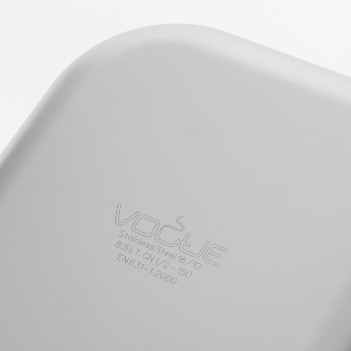 Vogue Heavy Duty Stainless Steel 1/2 Gastronorm Tray 150mm Vogue