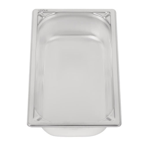 Vogue Heavy Duty Stainless Steel 1/3 Gastronorm Tray 65mm Vogue