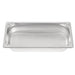 Vogue Heavy Duty Stainless Steel 1/3 Gastronorm Tray 65mm Vogue