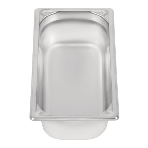 Vogue Heavy Duty Stainless Steel 1/3 Gastronorm Tray 100mm Vogue