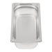 Vogue Heavy Duty Stainless Steel 1/3 Gastronorm Tray 100mm Vogue