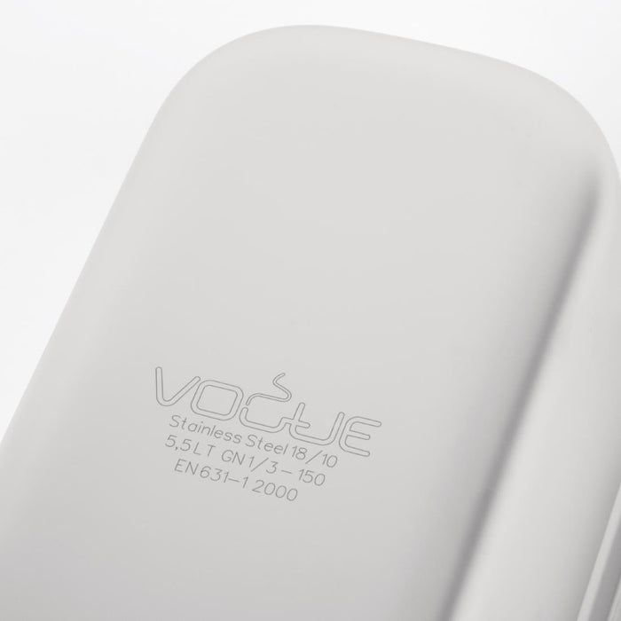 Vogue Heavy Duty Stainless Steel 1/3 Gastronorm Tray 150mm Vogue