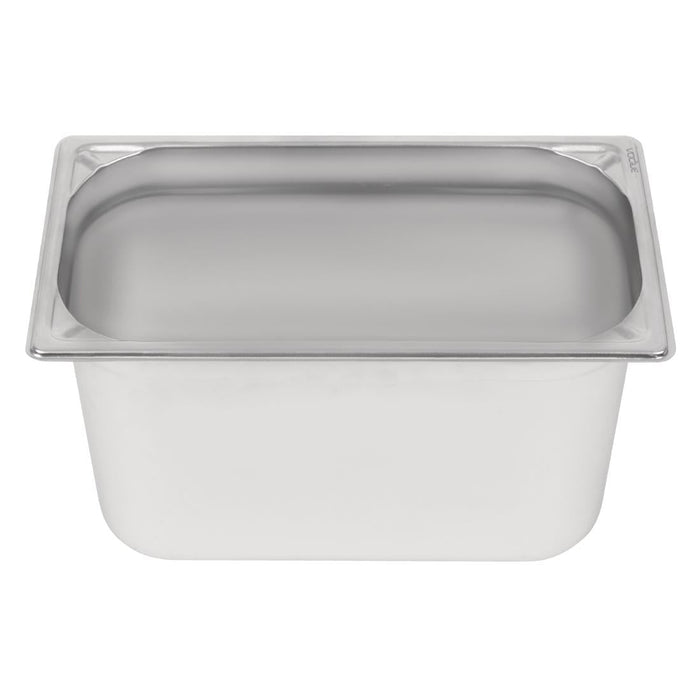 Vogue Heavy Duty Stainless Steel 1/3 Gastronorm Tray 200mm Vogue