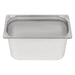 Vogue Heavy Duty Stainless Steel 1/3 Gastronorm Tray 200mm Vogue