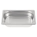Vogue Heavy Duty Stainless Steel 1/4 Gastronorm Tray 65mm Vogue
