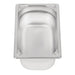 Vogue Heavy Duty Stainless Steel 1/4 Gastronorm Tray 100mm Vogue