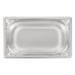 Vogue Heavy Duty Stainless Steel 1/4 Gastronorm Tray 150mm Vogue