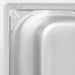 Vogue Heavy Duty Stainless Steel 1/4 Gastronorm Tray 150mm Vogue