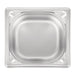 Vogue Heavy Duty Stainless Steel 1/6 Gastronorm Tray 100mm Vogue