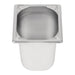 Vogue Heavy Duty Stainless Steel 1/6 Gastronorm Tray 200mm Vogue
