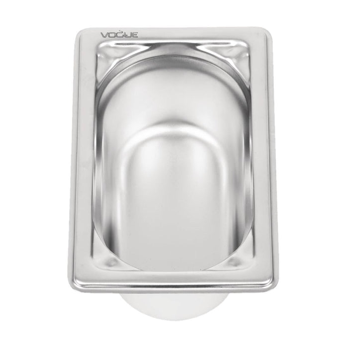 Vogue Heavy Duty Stainless Steel 1/9 Gastronorm Tray 65mm Vogue