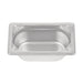 Vogue Heavy Duty Stainless Steel 1/9 Gastronorm Tray 65mm Vogue
