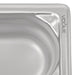Vogue Heavy Duty Stainless Steel 1/9 Gastronorm Tray 100mm Vogue