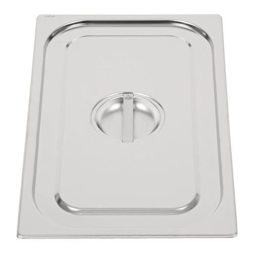 Vogue Heavy Duty Stainless Steel 1/1 Gastronorm Tray Lid Vogue