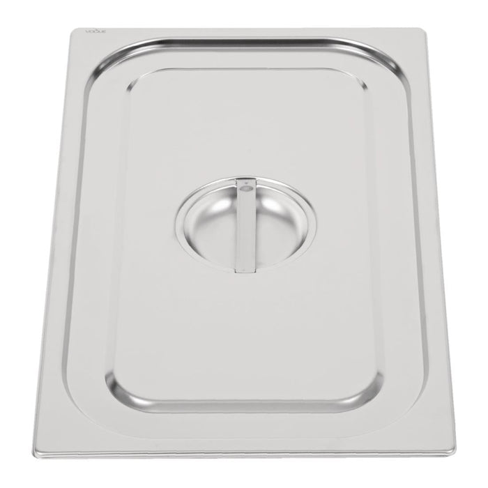 Vogue Heavy Duty Stainless Steel 1/1 Gastronorm Tray Lid Vogue