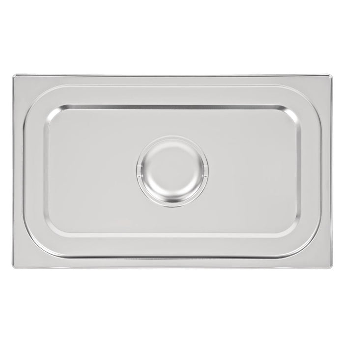 Vogue Heavy Duty Stainless Steel 1/1 Gastronorm Tray Lid Vogue
