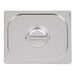 Vogue Heavy Duty Stainless Steel 1/2 Gastronorm Tray Lid Vogue