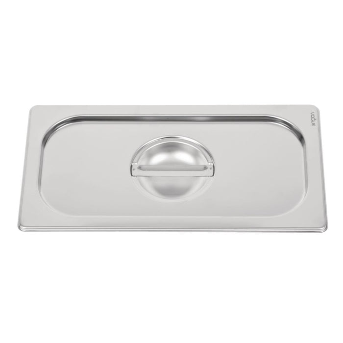 Vogue Heavy Duty Stainless Steel 1/3 Gastronorm Tray Lid Vogue