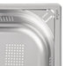 Vogue Heavy Duty Stainless Steel Perforated 1/1 Gastronorm Tray 100mm Vogue