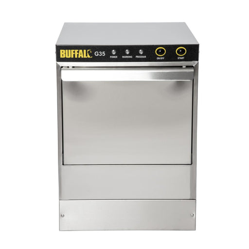 Buffalo Countertop Glasswasher 350x 350mm Baskets Buffalo